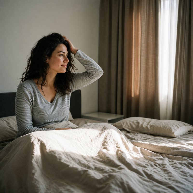 The First Morning I Never Heard His Alarm